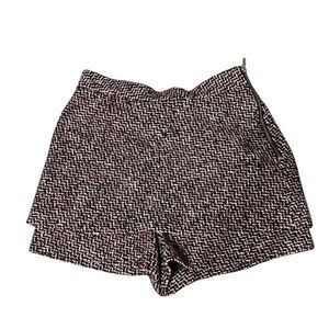 Maje Nubby Tweed Mini Skirt Skort Size 38
